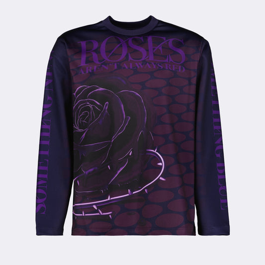 Printed Rose Top