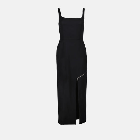 Slit pencil dress