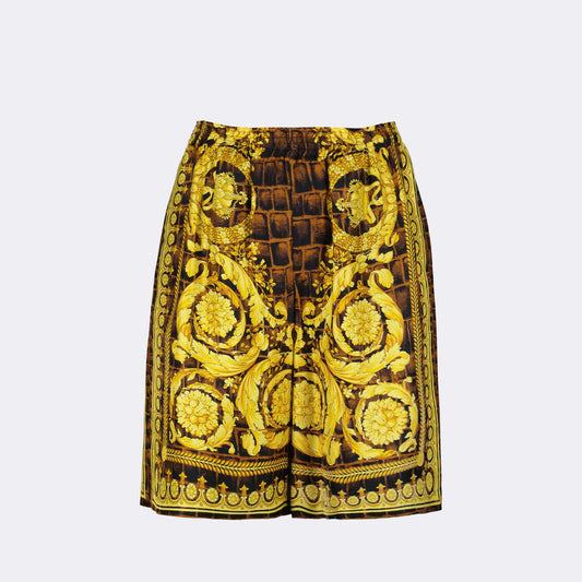 Short Baroccodile in Silk