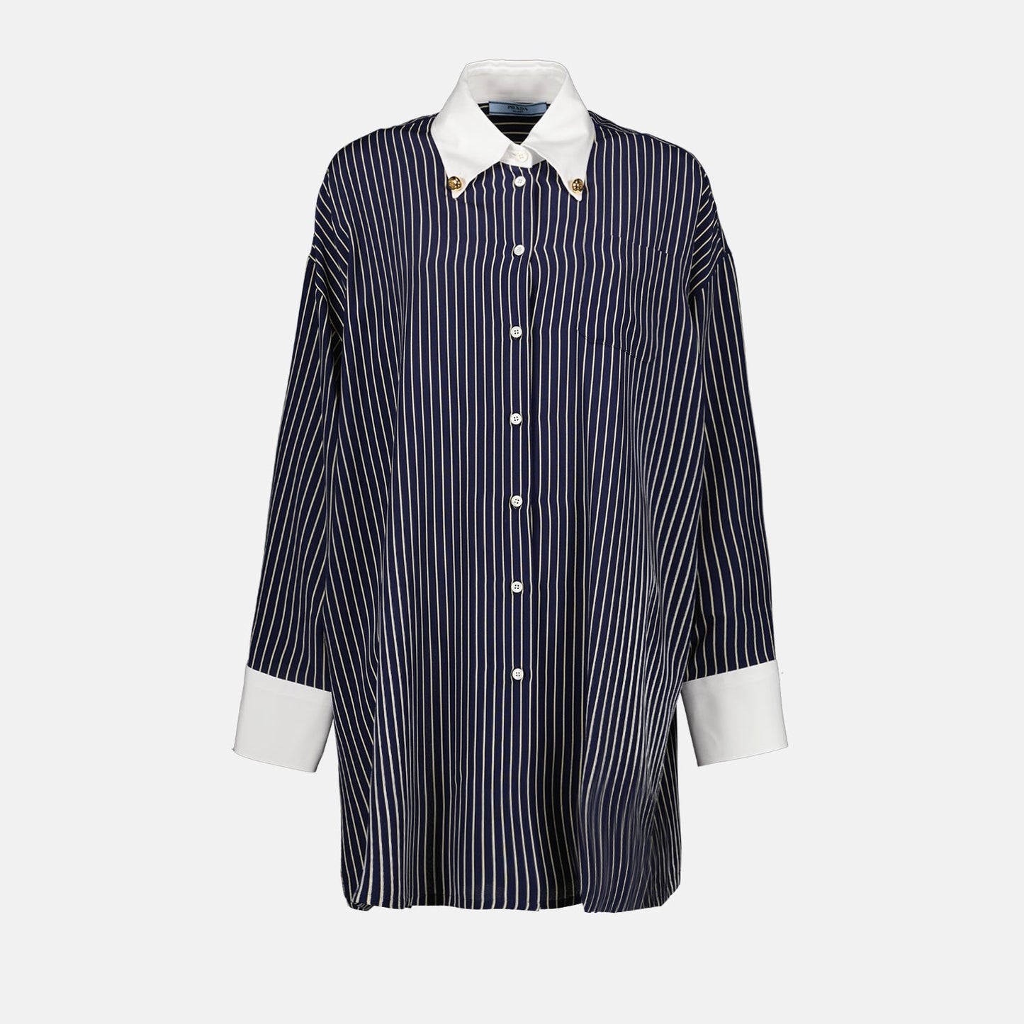 Oversized Striped Shirt