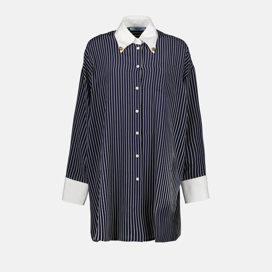 Oversized Striped Shirt