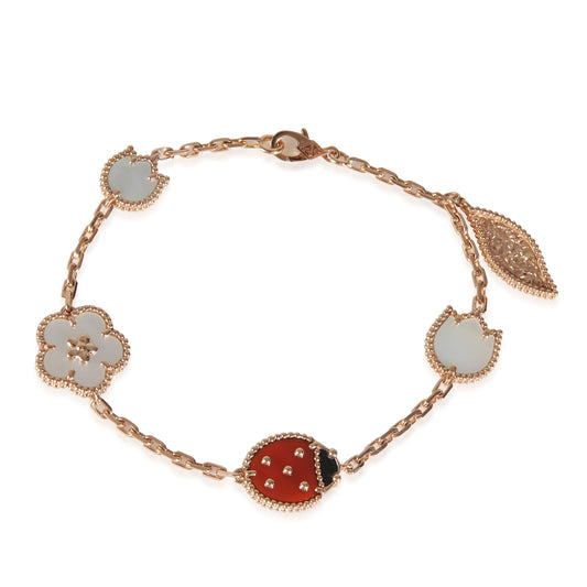 Yellow Gold Lucky Spring Bracelet