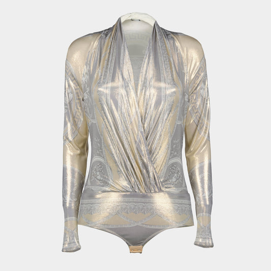 Barocco Draped Bodysuit