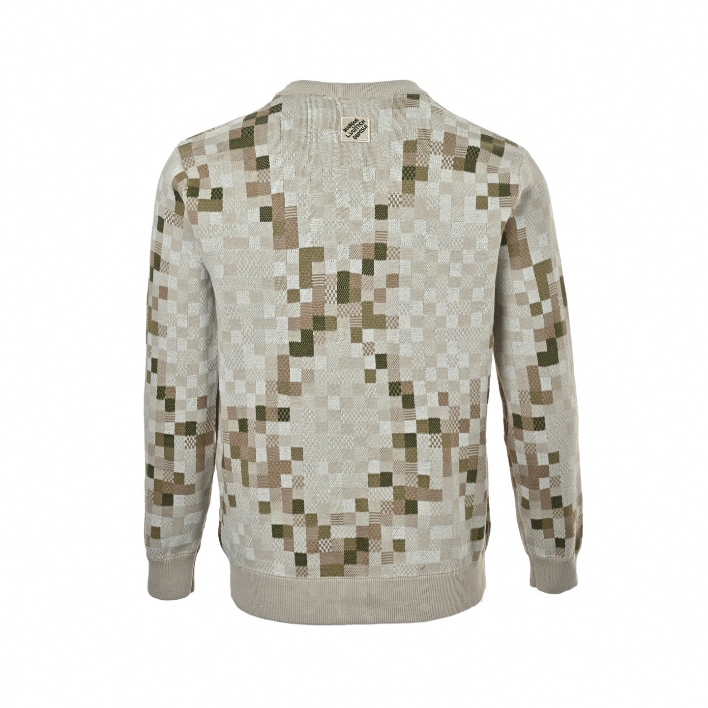 Mosaic Jacquard Signature Knit Sweater