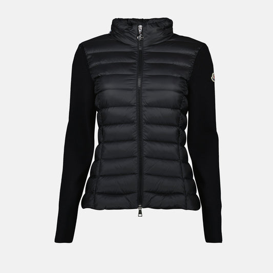 Two-tone quilted jacket