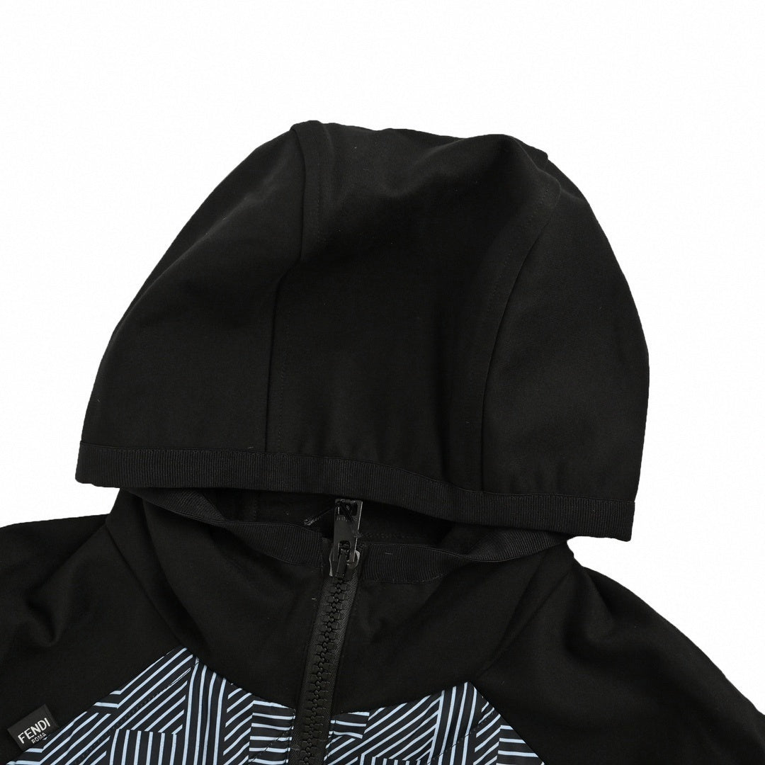 Geometric FF Hooded Jacket