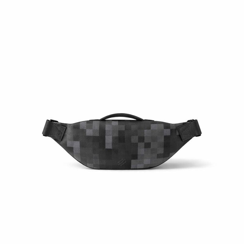 Rush Bumbag in Damoflage Black JM