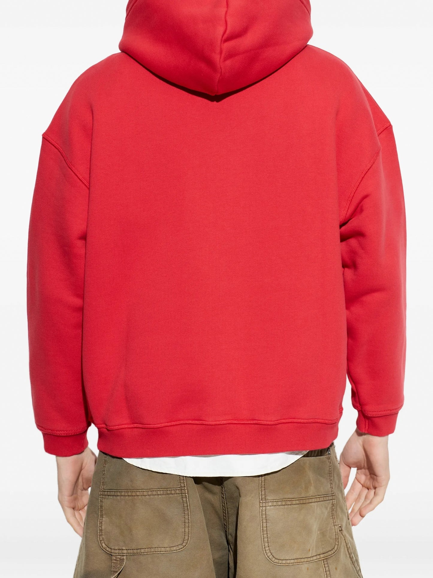 Logo-Embroidered Zip-Up Hoodie