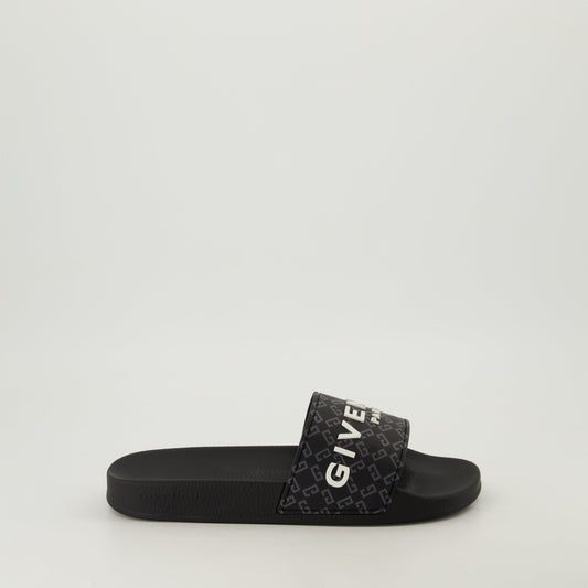 Rubber Slide Sandals