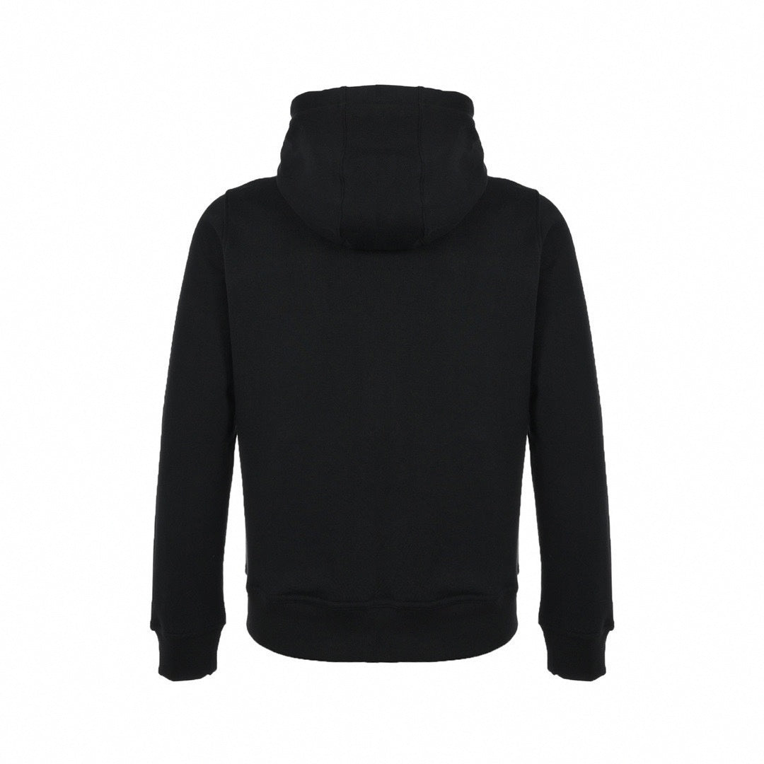 Black Zip-Up Hoodie
