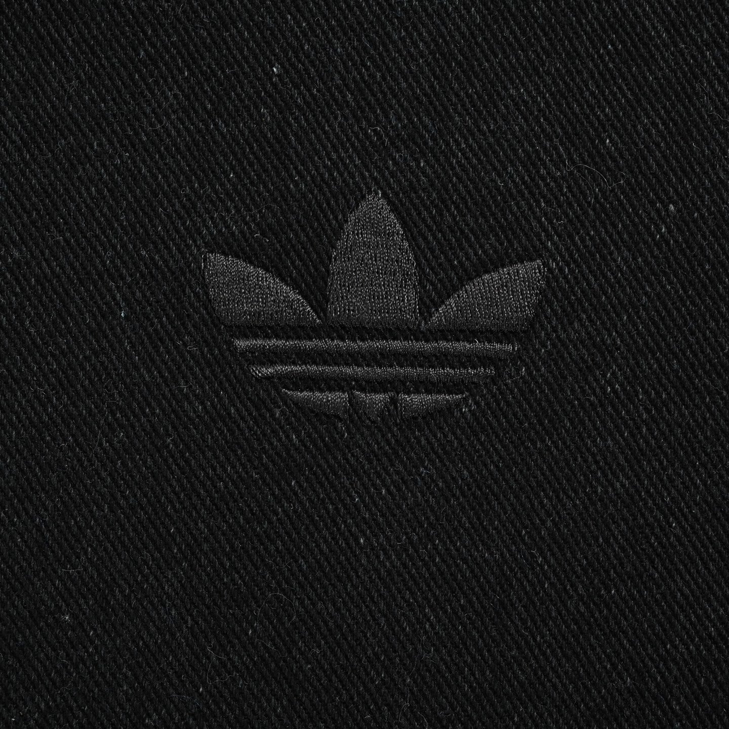 Black Denim Track Jacket