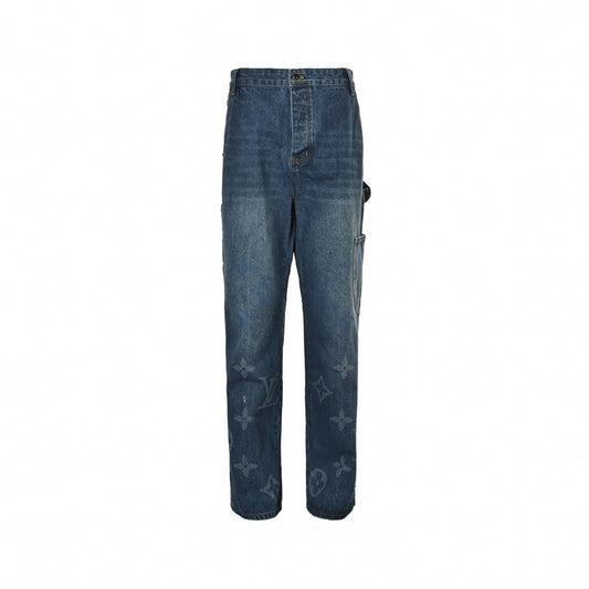 Monogram Utility Denim Jeans