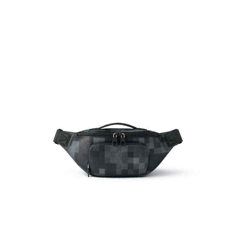 Rush Bumbag in Damoflage Black JM