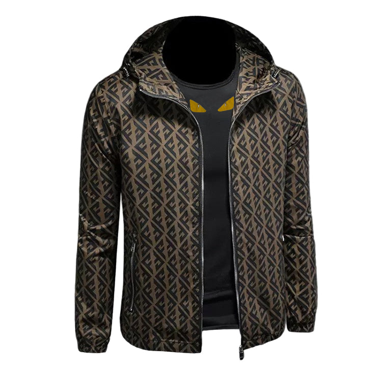 Monogram Hooded Jacket