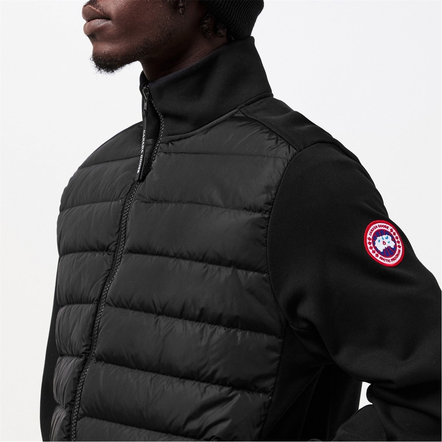 HyBridge Zip Jacket in Black