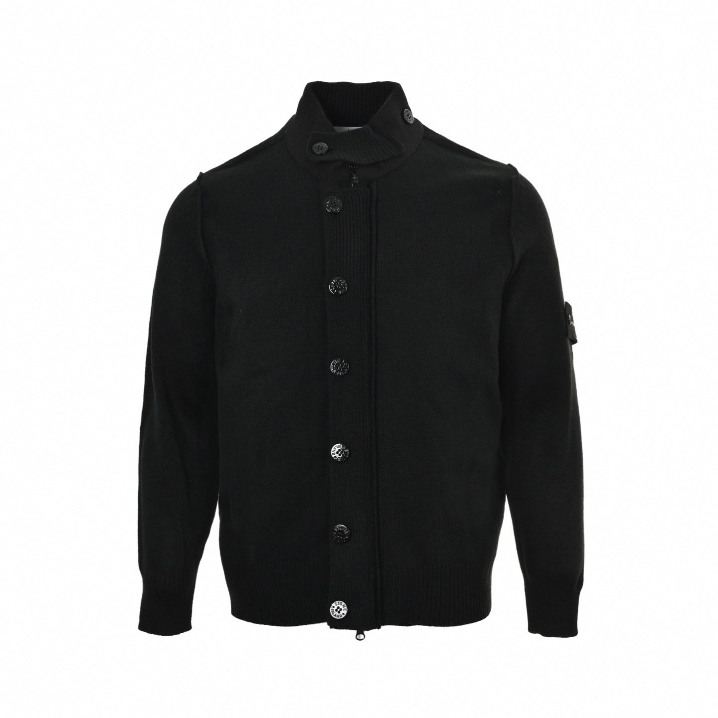 Stone Island Button-Down Knit Cardigan