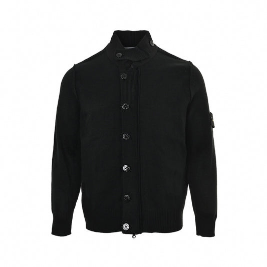 Stone Island Button-Down Knit Cardigan