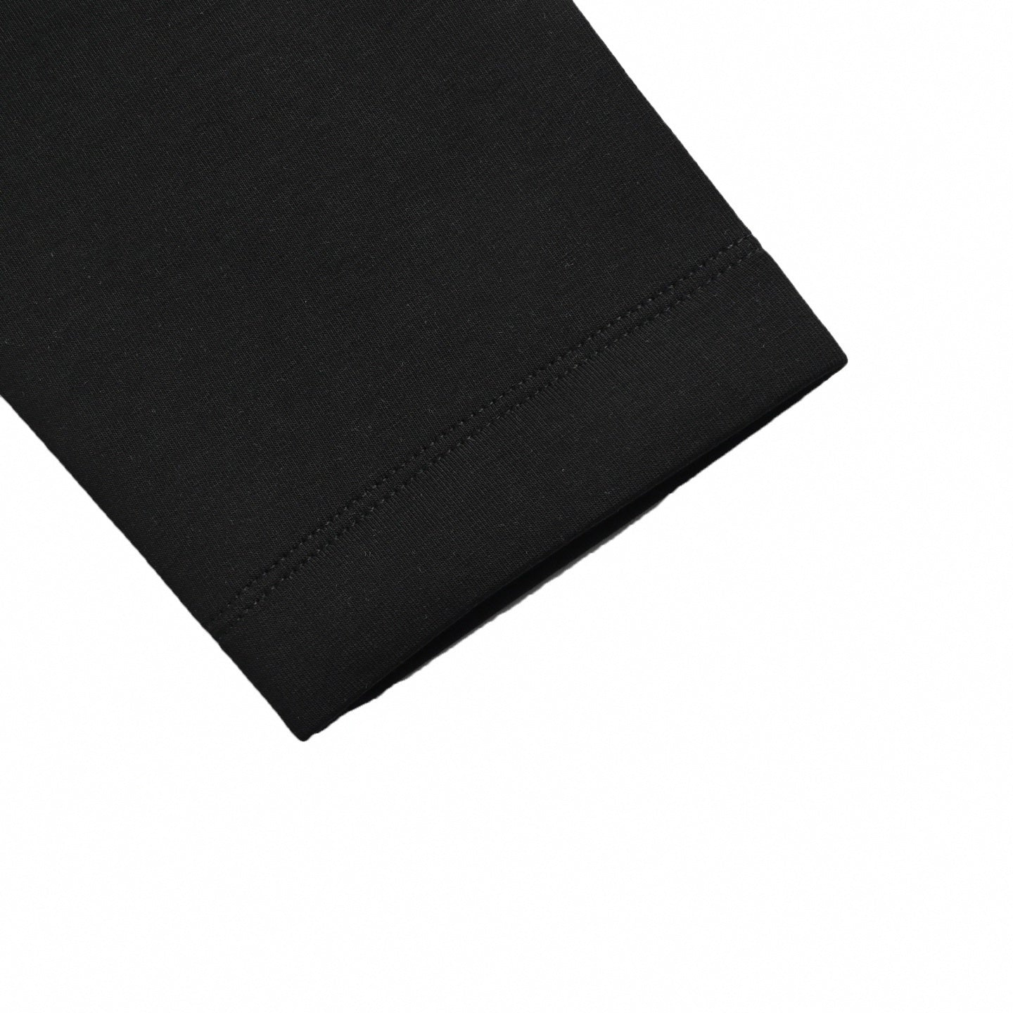 LV Monogram Long-Sleeved Cotton Crewneck