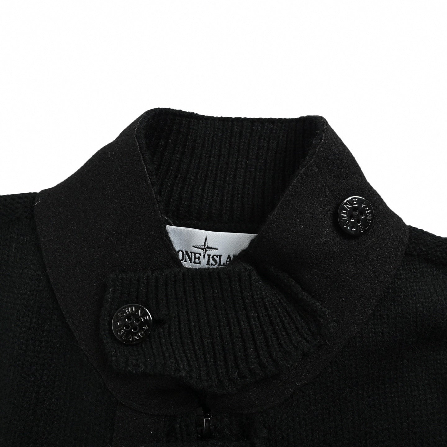 Stone Island Button-Down Knit Cardigan