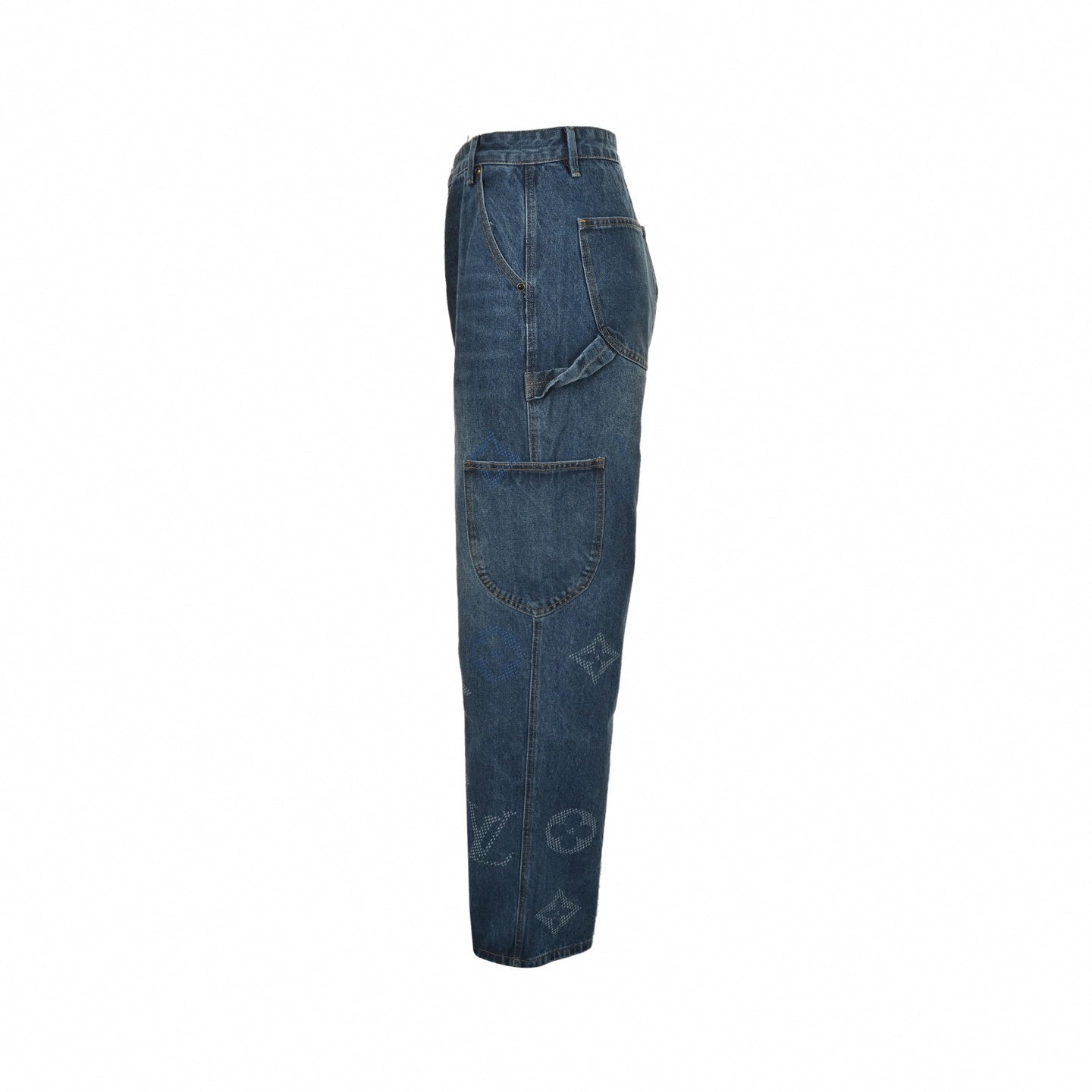 Monogram Utility Denim Jeans