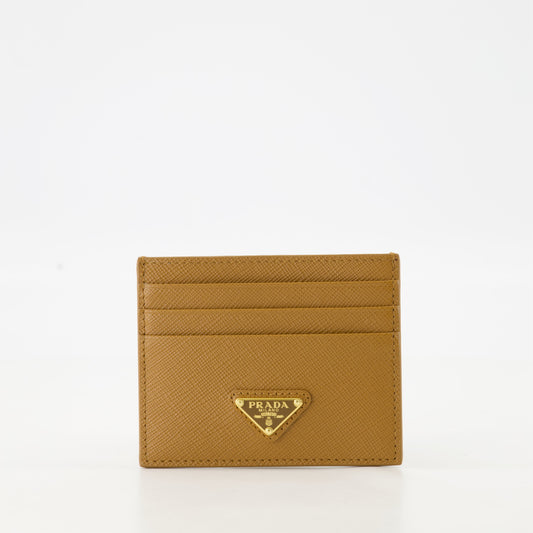 Saffiano Leather Card Holder