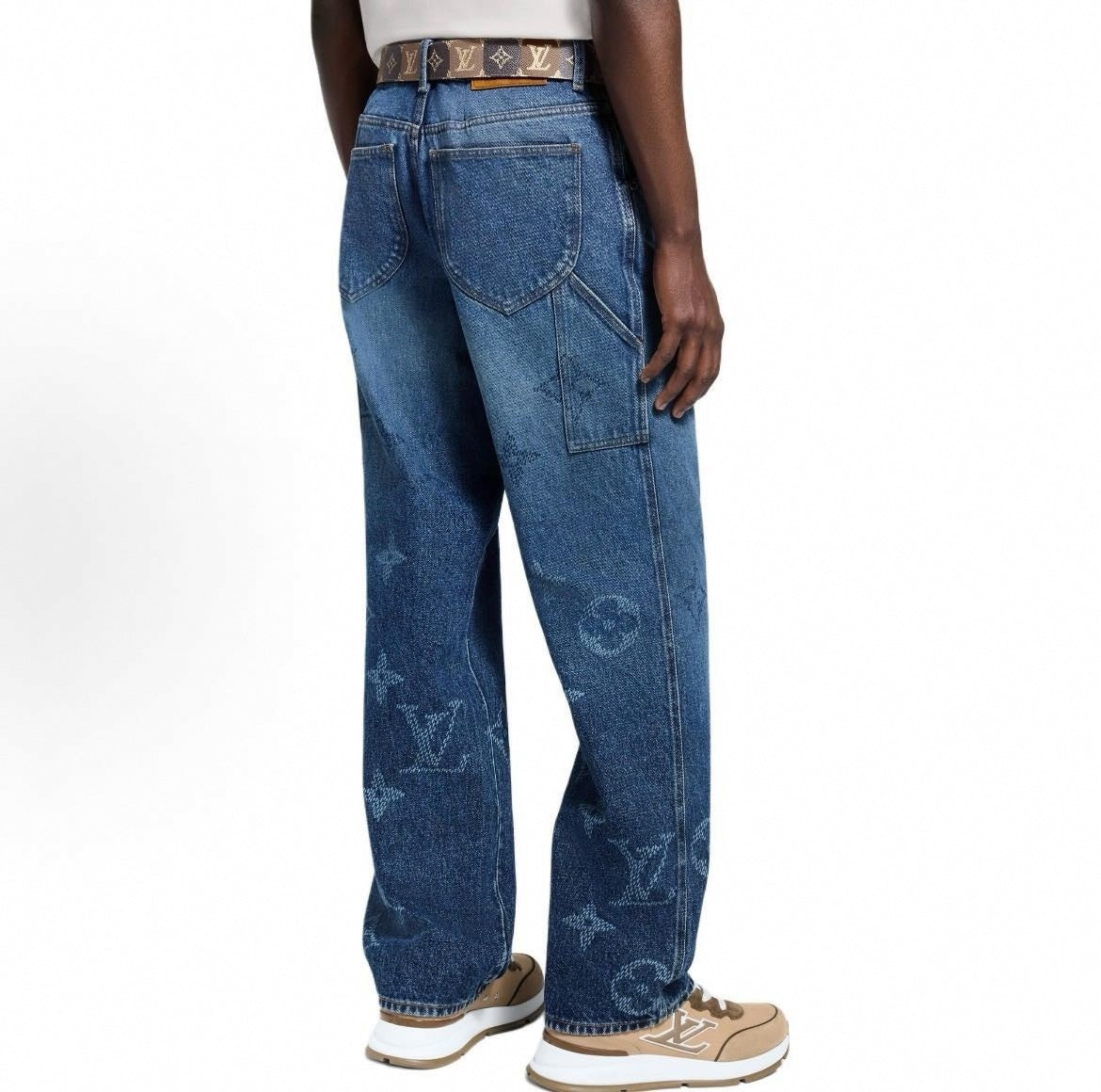 Monogram Utility Denim Jeans