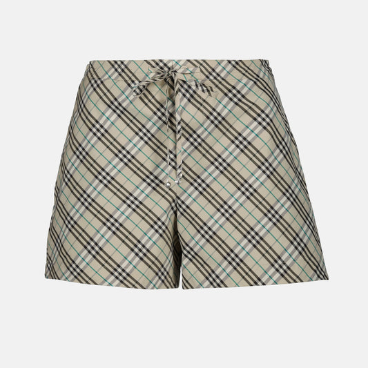 Checked Shorts