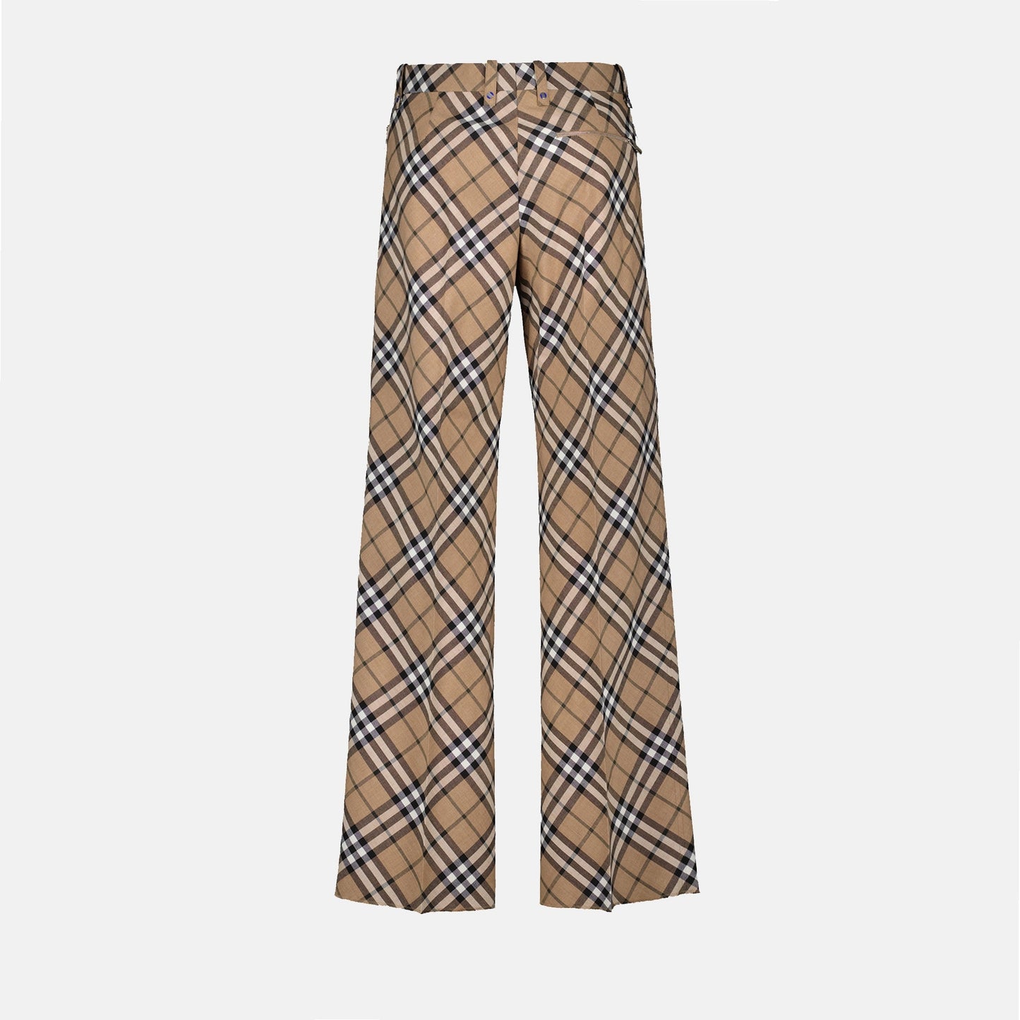 Checked Pants
