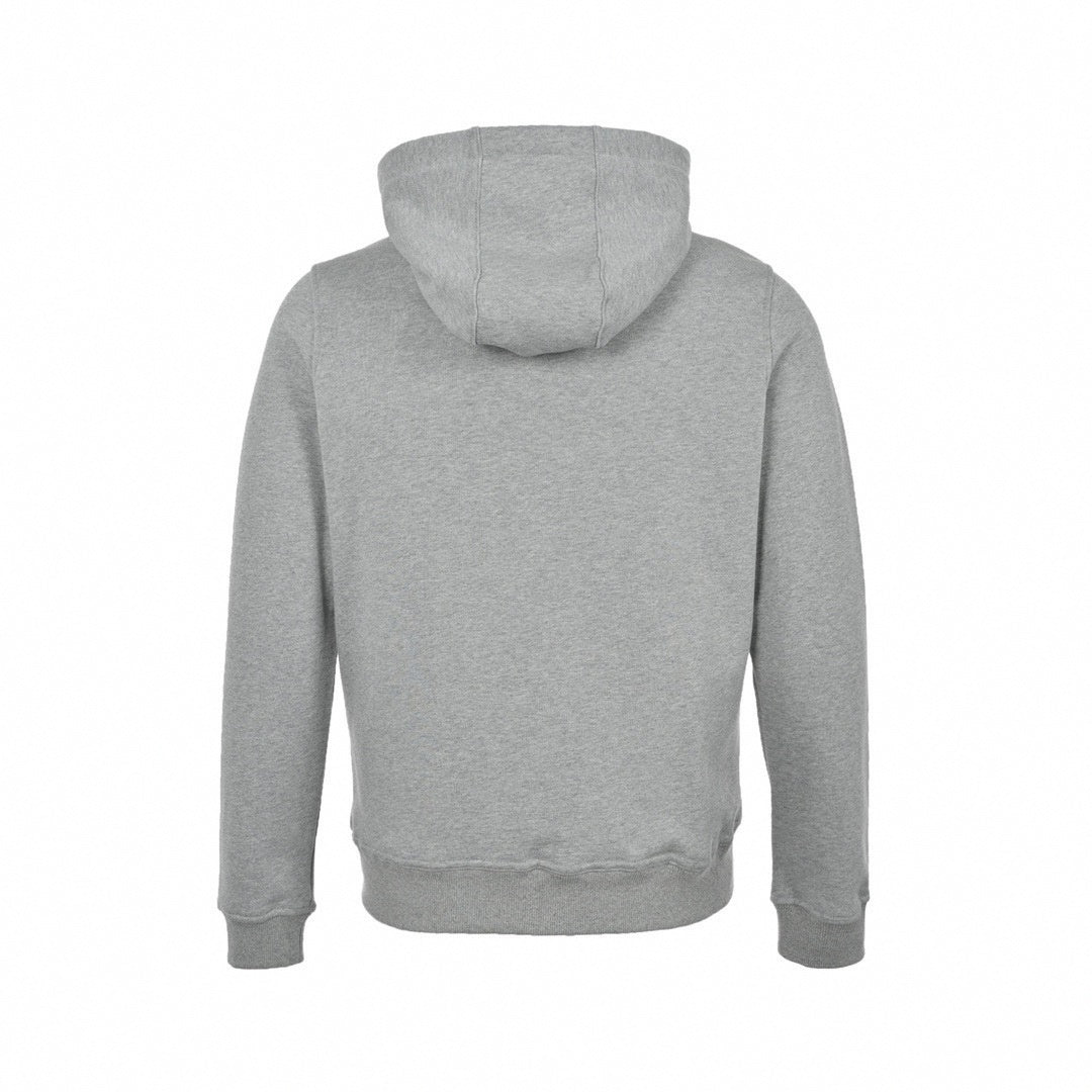 Gray Zip-Up Hoodie