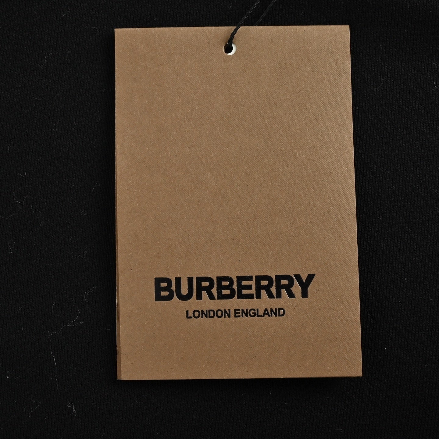 Boutique Black Crewneck Sweatshirt with Icon Stripe Trim