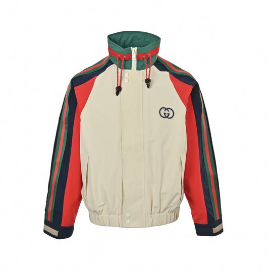Retro Colorblock Track Jacket