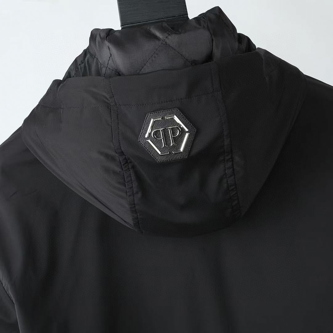 Embroidered Twin Tiger Windbreaker