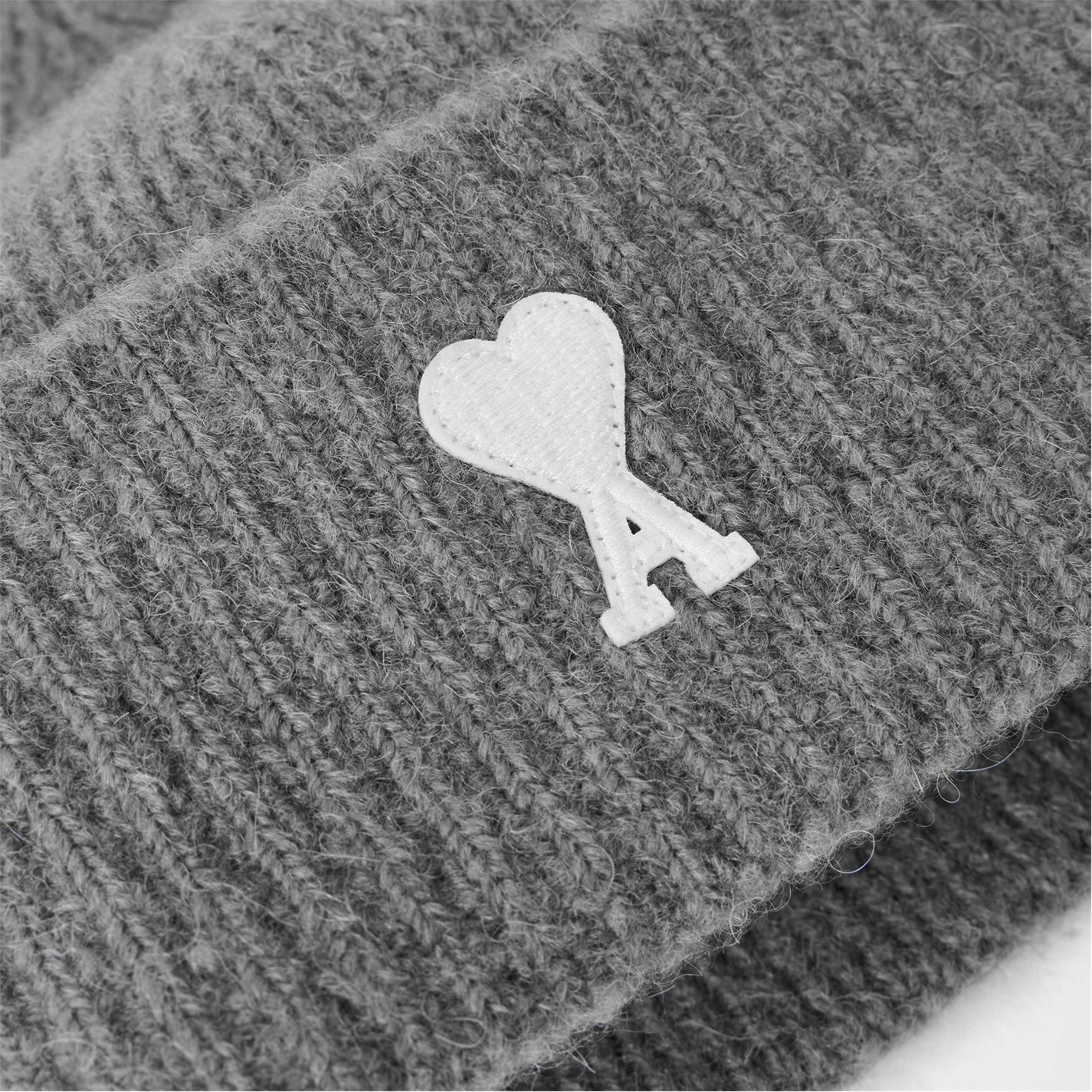 AMI Paris Men’s Alpaca Knitted Beanie