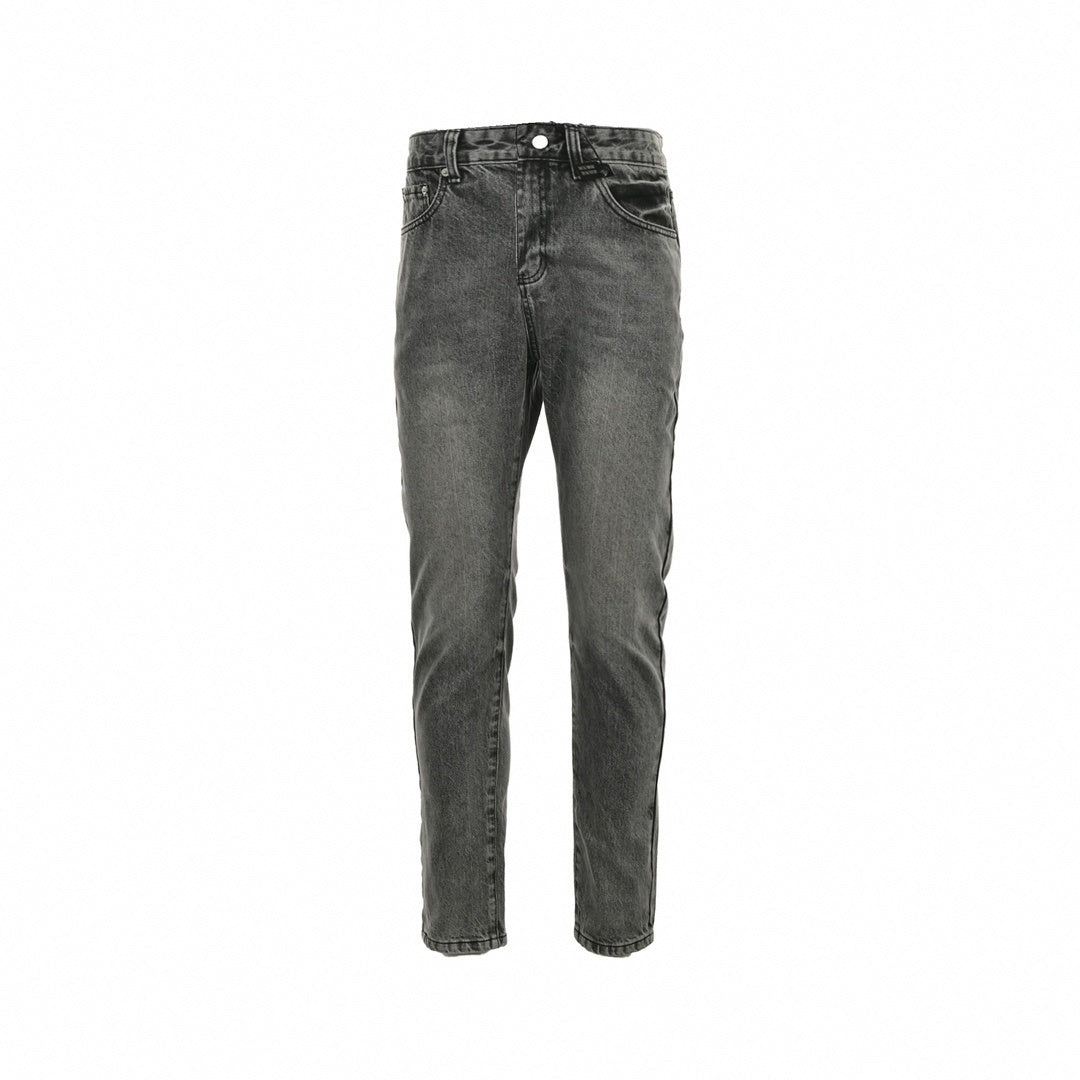 Washed Black Slim Fit Denim Jeans