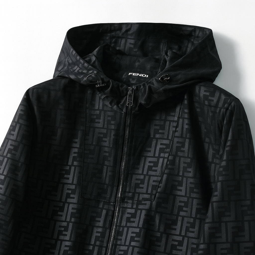 FF Monogram Hooded Jacket