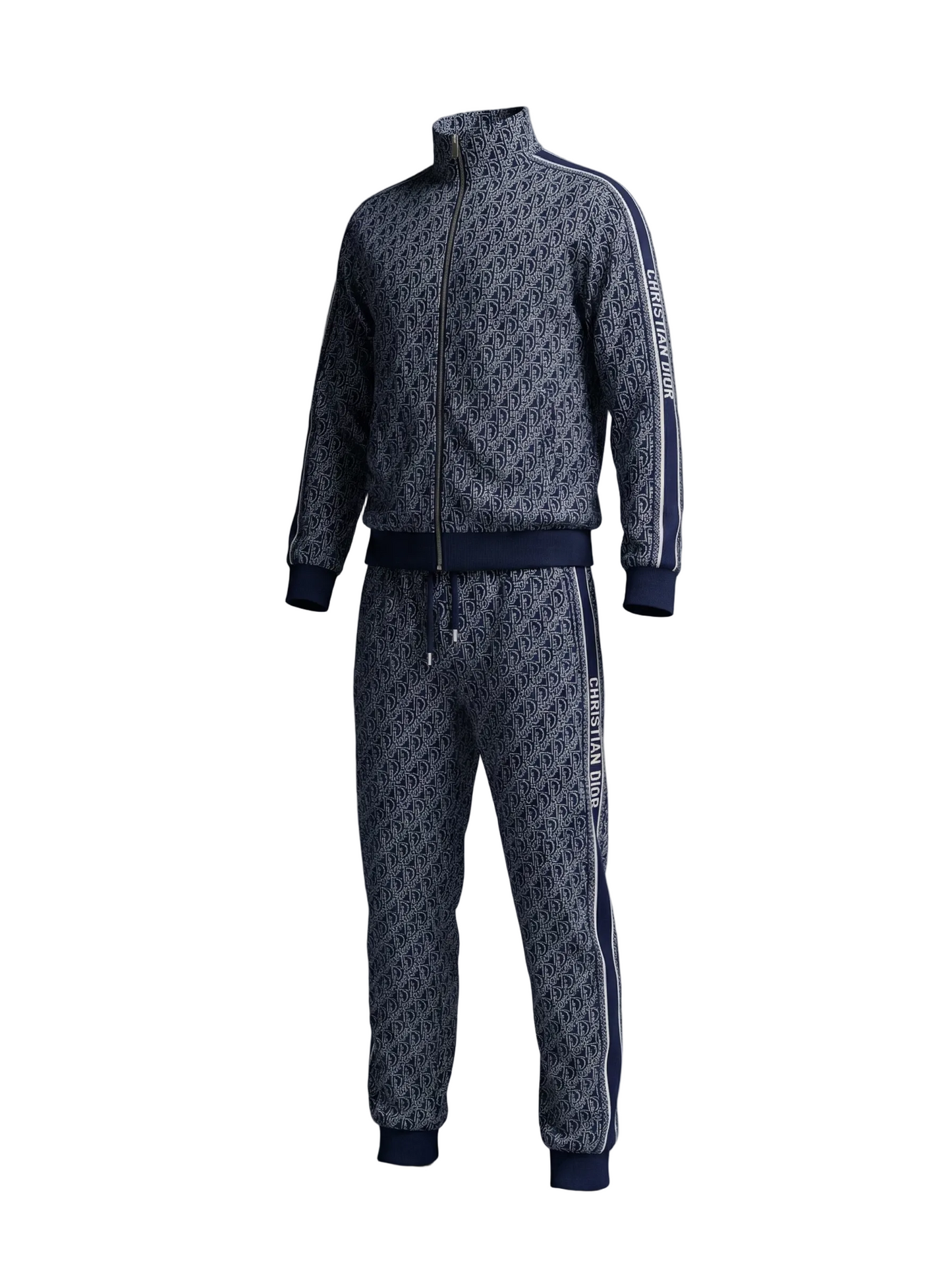 Oblique Track Jacket and Joggers Set