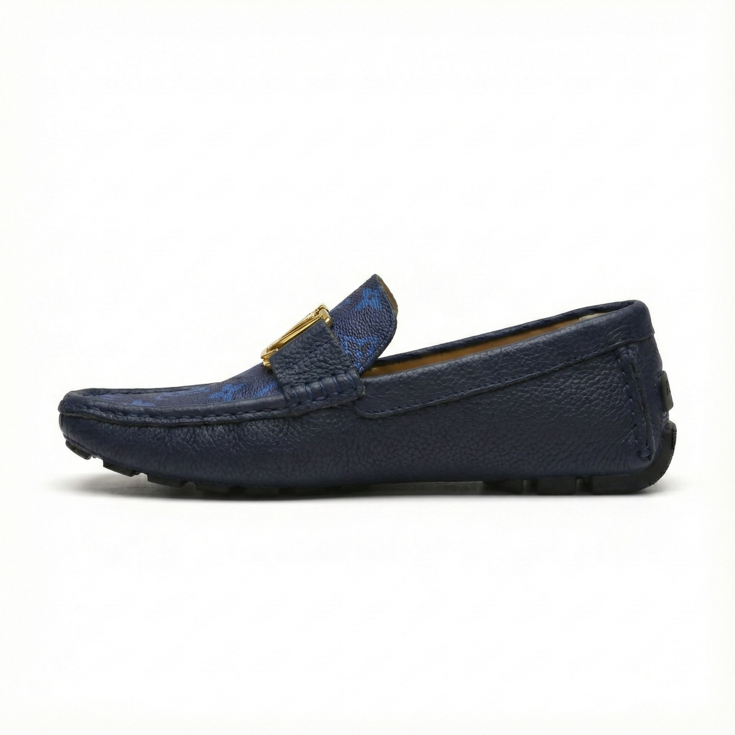 Monogram Denim Driving Moccasins