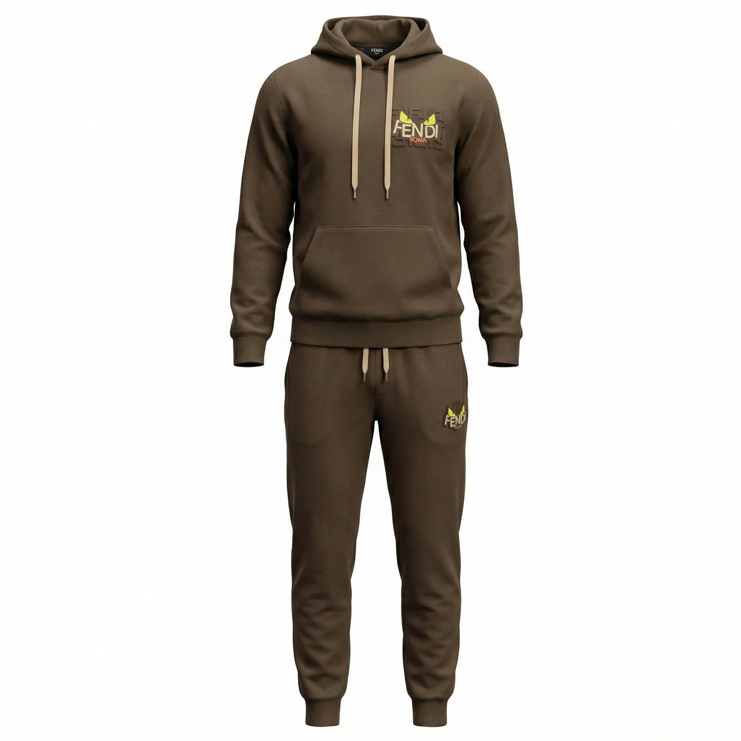 Roma Eye Motif Hooded Tracksuit