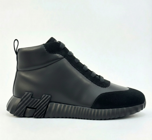 Bouncing High-Top Sneakers Black