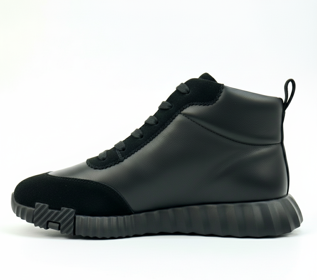 Bouncing High-Top Sneakers Black