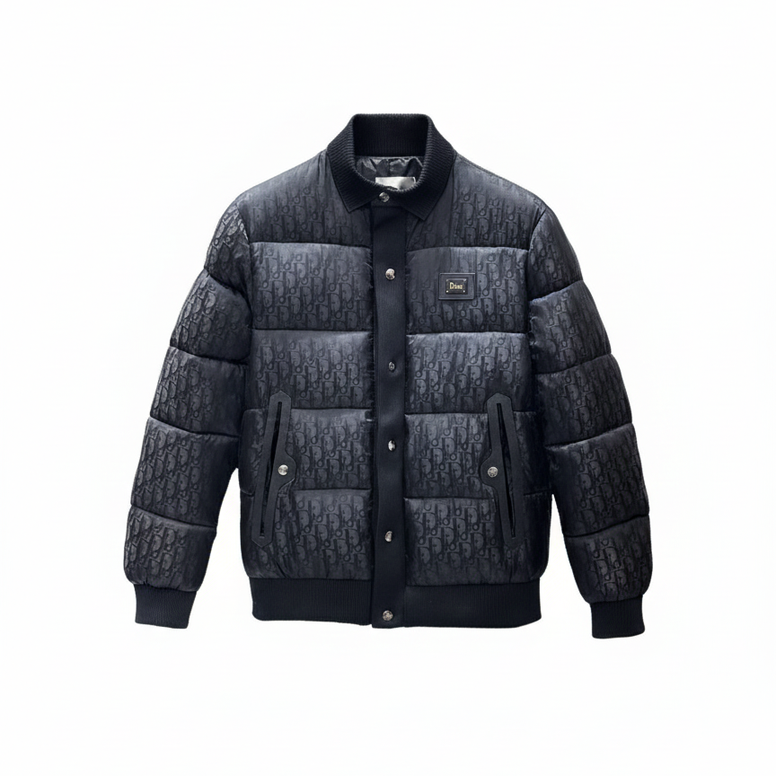 Oblique Down Puffer Jacket