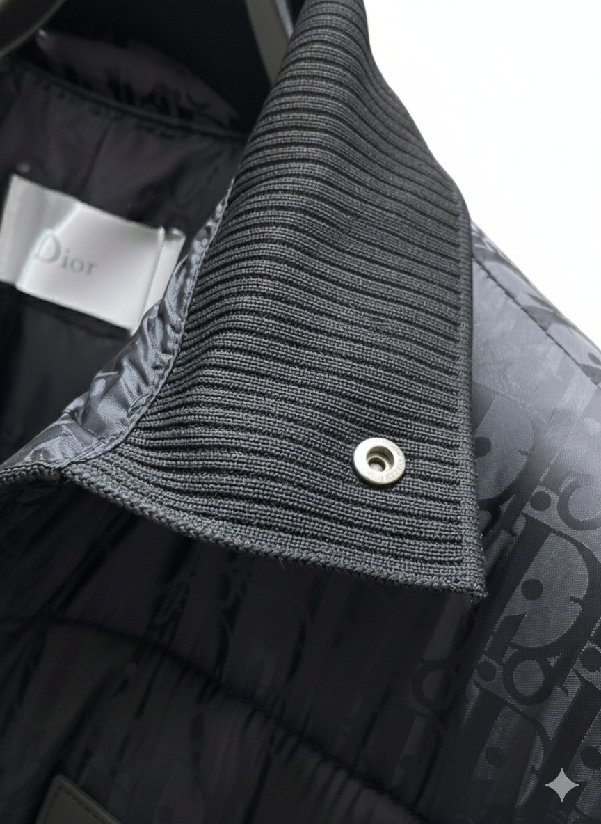 Oblique Down Puffer Jacket