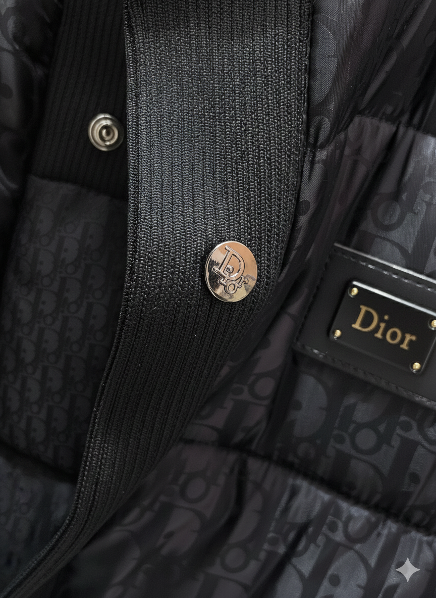 Oblique Down Puffer Jacket