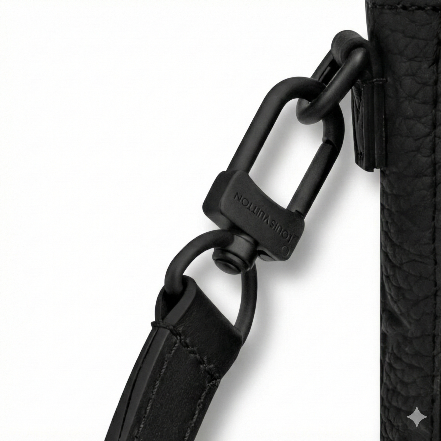 S-Lock Vertical Wearable Wallet in Black Taurillon Monogram Leather