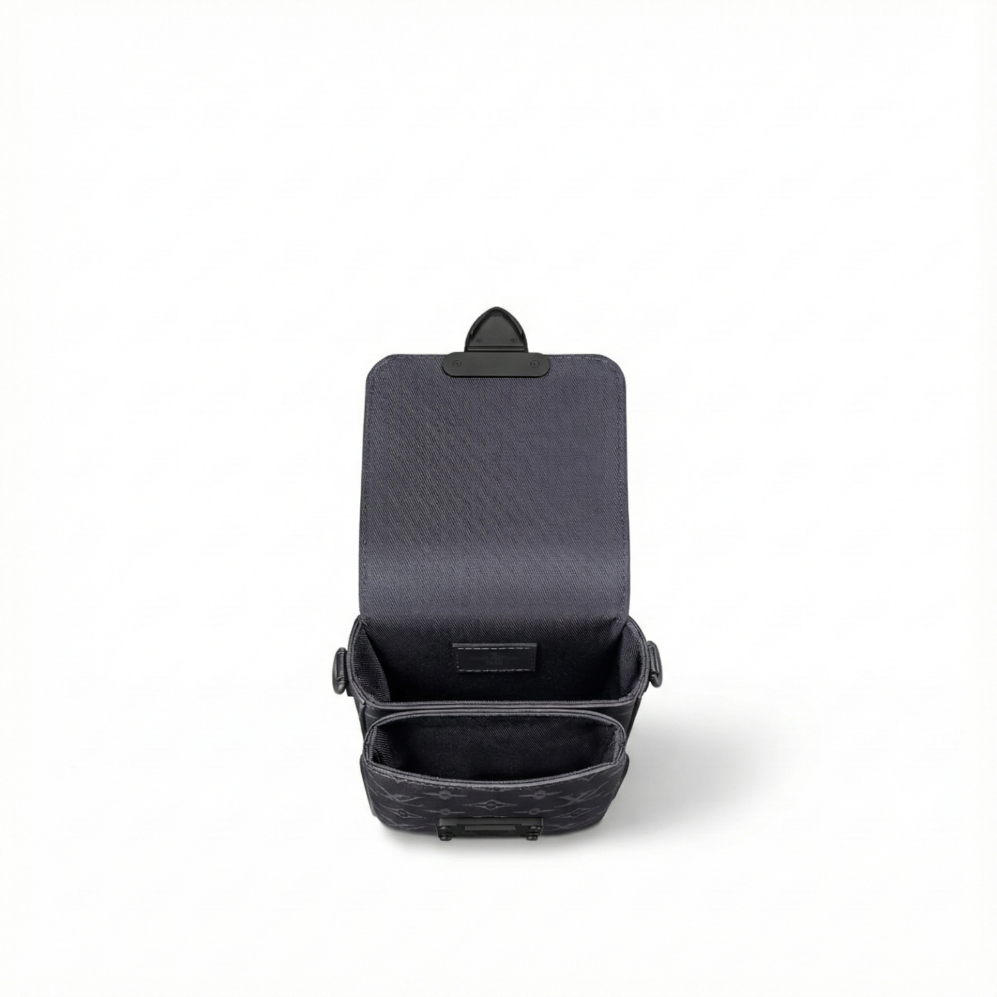 S-Lock Vertical Wearable Wallet in Monogram Eclipse Canvas