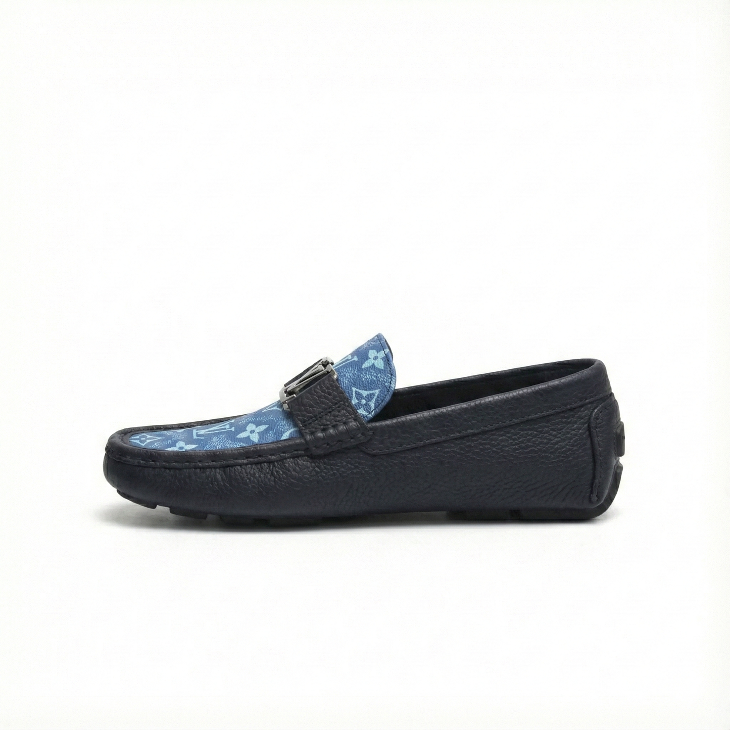 Monogram Denim Driving Moccasins
