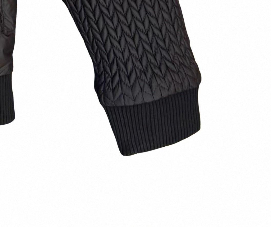 Diamond Quilted Hooded Jacket