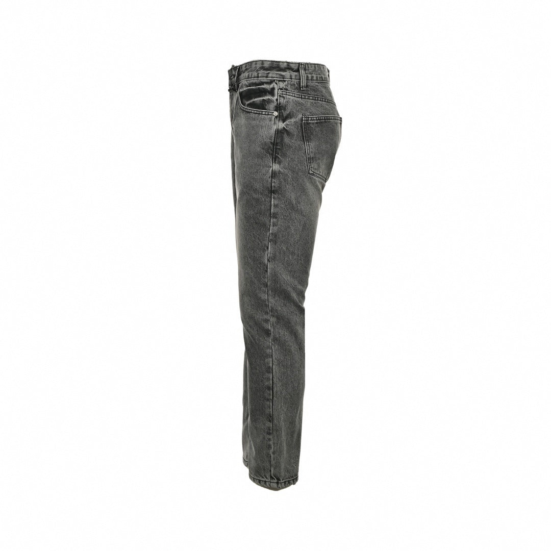Washed Black Slim Fit Denim Jeans