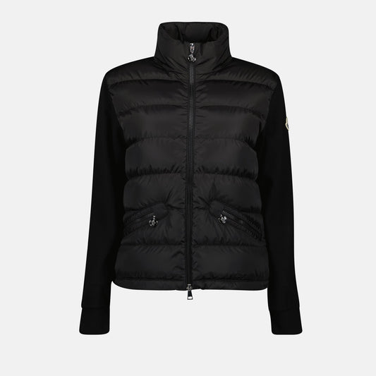 Two-tone quilted jacket