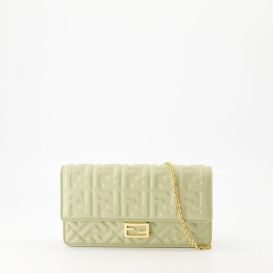 Baguette Wallet with Chain